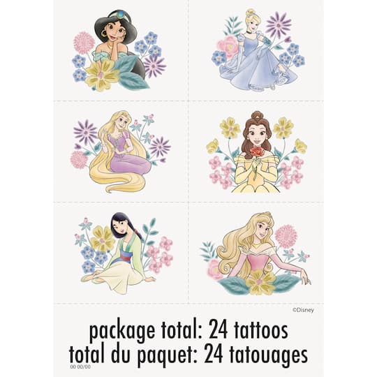 Michaels, Disney® Princess Temporary Tattoos, 24ct. – Category: Party Favors